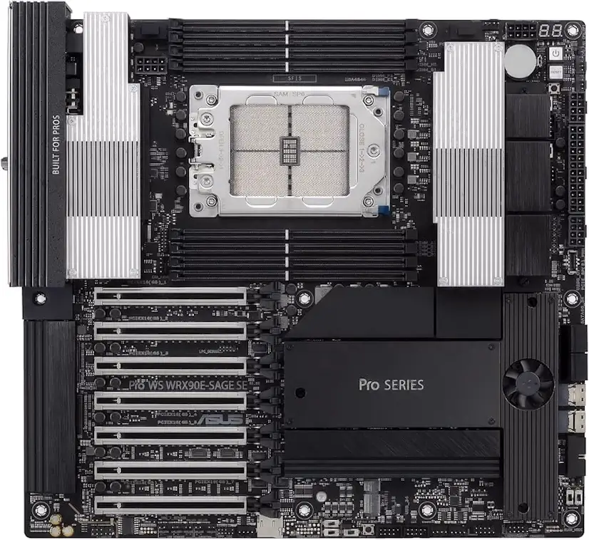 Montaje Placa Base ASUS PRO WS W890-SAGE-SE Arganda del Rey Informático Arganda del Rey - Montaje Placa Base ASUS PRO WS W890-SAGE-SE Arganda del Rey