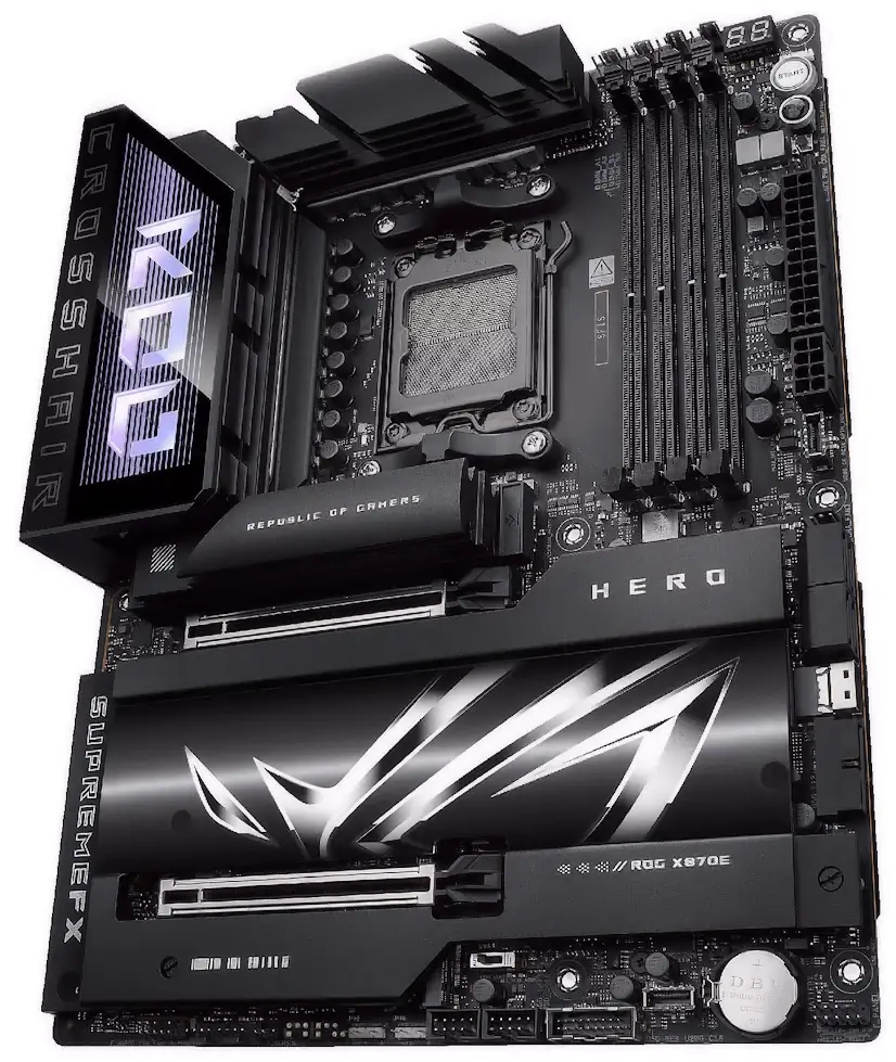 Montaje Placa Base ASUS ROG CROSSHAIR X870E DARK HERO Arganda del Rey Informático Arganda del Rey - Montaje Placa Base ASUS ROG CROSSHAIR X870E DARK HERO Arganda del Rey